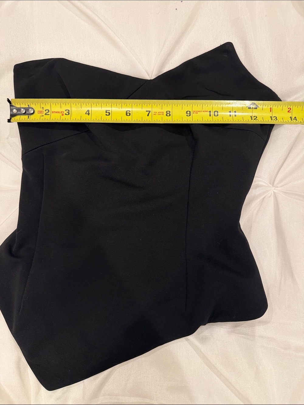 Cushnie Black Strapless Top Size 0 - Picture 6 of 8